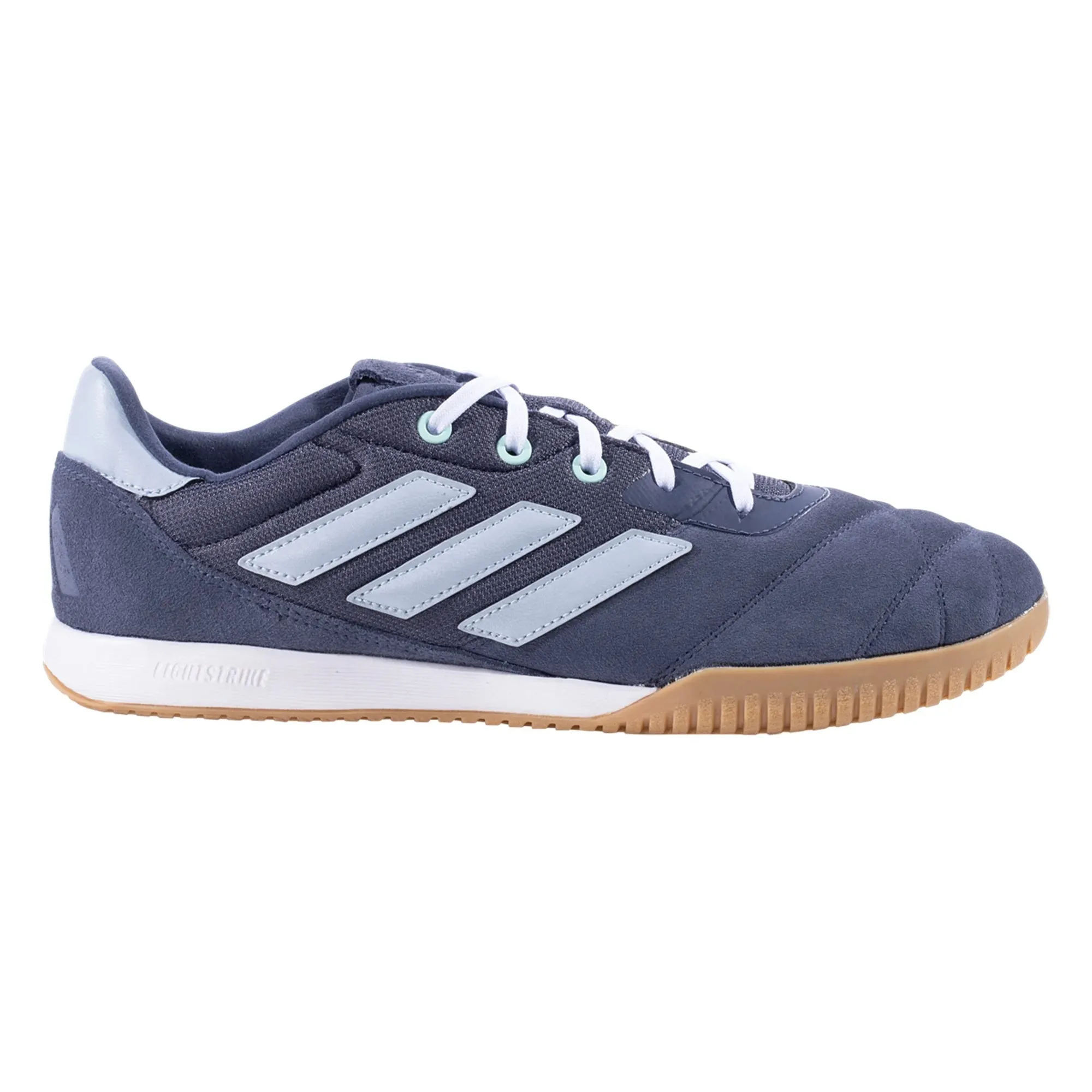 adidas Copa Gloro IN Indoor Soccer Shoe - Shadow Navy/Wonder Blue/Semi Flash Aqua