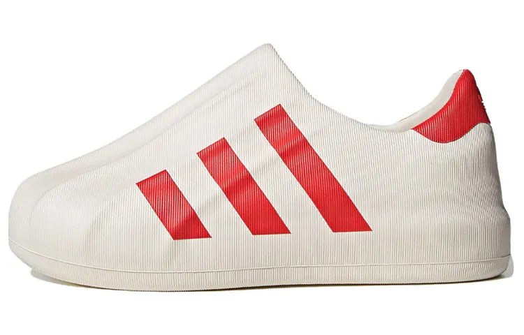 Adidas originals AdiFOM Superstar unisex skateboarding shoes, white/red