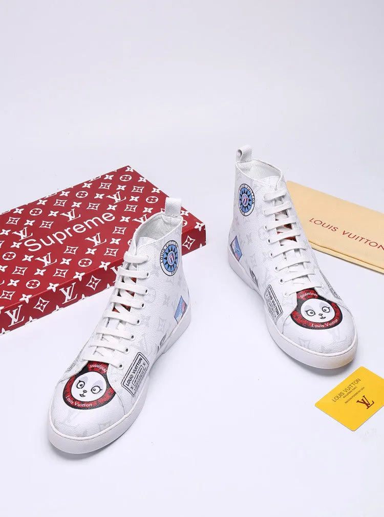 CE - LUV Stellar Trainer Boot White Sneaker