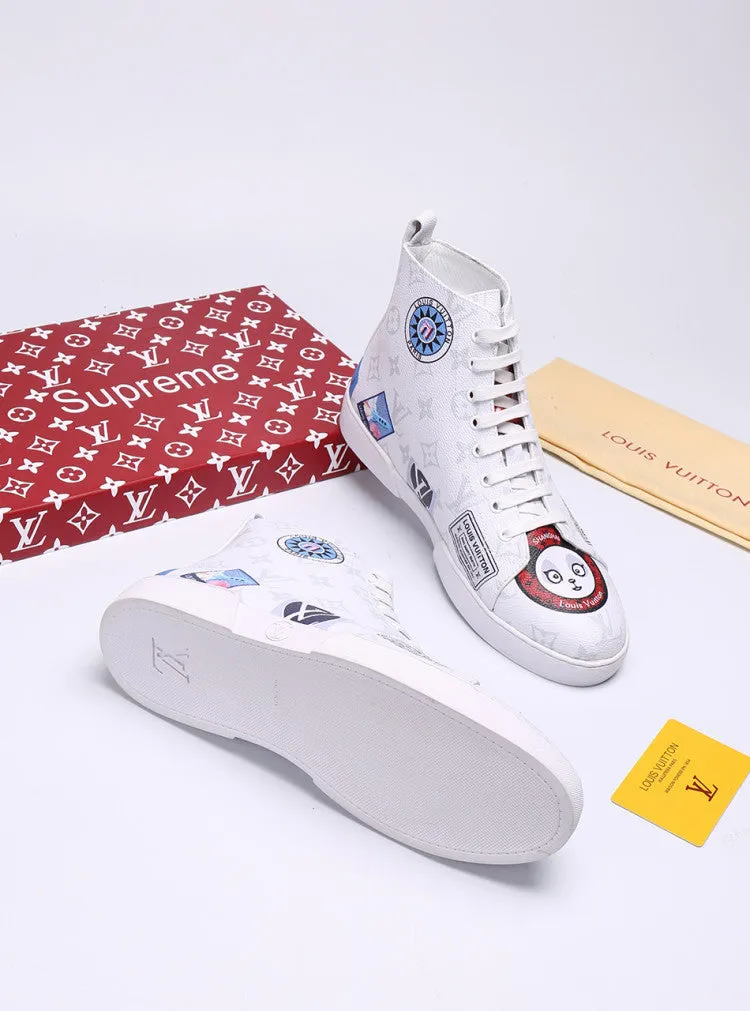 CE - LUV Stellar Trainer Boot White Sneaker