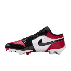 Nike JORDAN 1 Low TD Football Cleats - Gym Red/Black/White