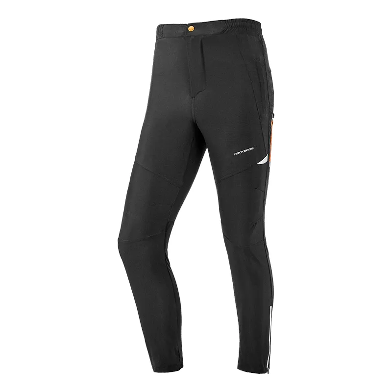 ROCKBROS Mens Cycling Bike Pants Quick-Dry Outdoor Mountain Running Hiking Gear Windproof Trousers