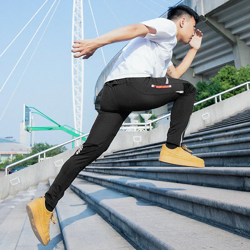 ROCKBROS Mens Cycling Bike Pants Quick-Dry Outdoor Mountain Running Hiking Gear Windproof Trousers