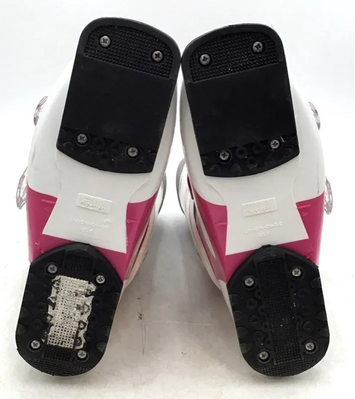 Rossignol Girls Pink White Ski Boots - Size 23.5