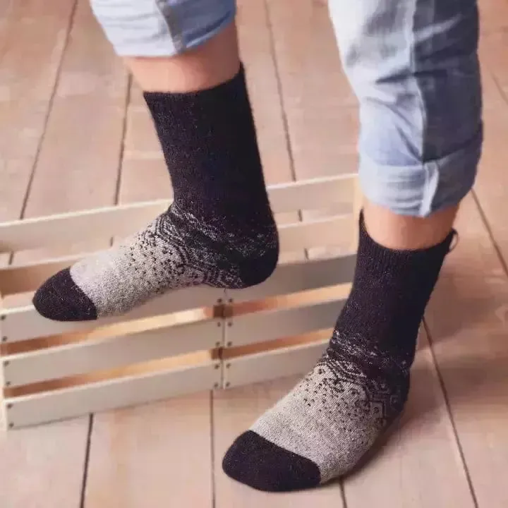 Siberia Spirit Arctic Nights Crew Socks