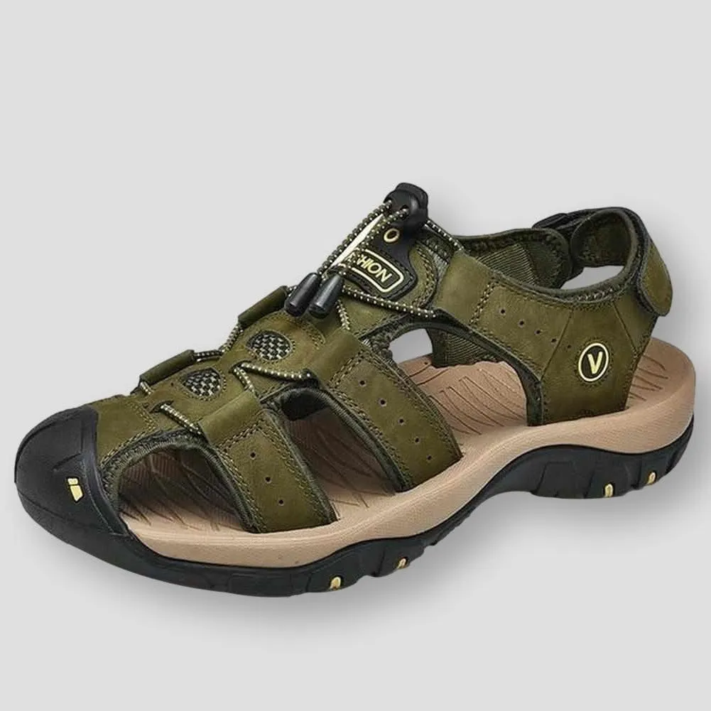 Sky Madrid Leather Hiking Sandals