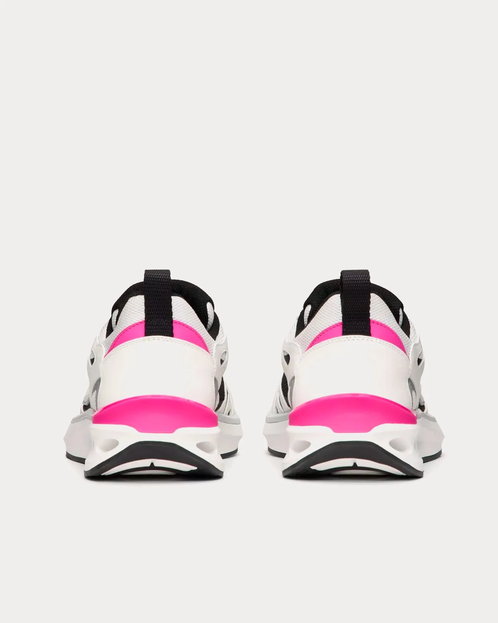 Vlogo Easyjog Calfskin & Fabric White / Pink PP / Pastel Grey Low Top Sneakers
